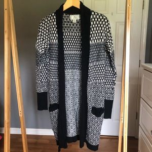 Pattered Cardigan
